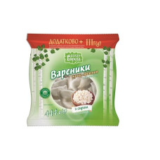 Вареники з сиром 0,444кг ТМ Біла Береза 