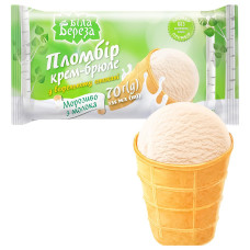 Ст.Пломбір 70г КремБрюле ТМ "Біла Береза" НОВИЙ